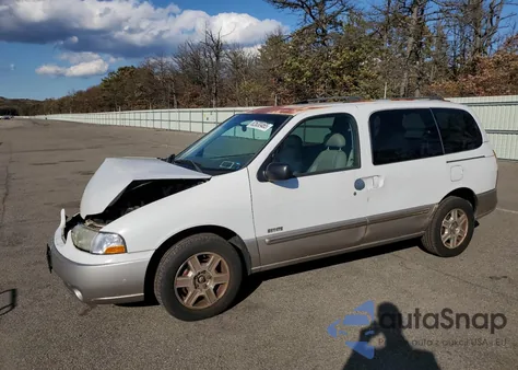 2002 Mercury Villager Estate from USA, damaged, VIN 4M2ZV14T72DJ00492